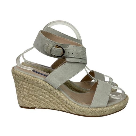 Stuart Weitzman Lexia Wedge Sandals - Picture 2 of 9